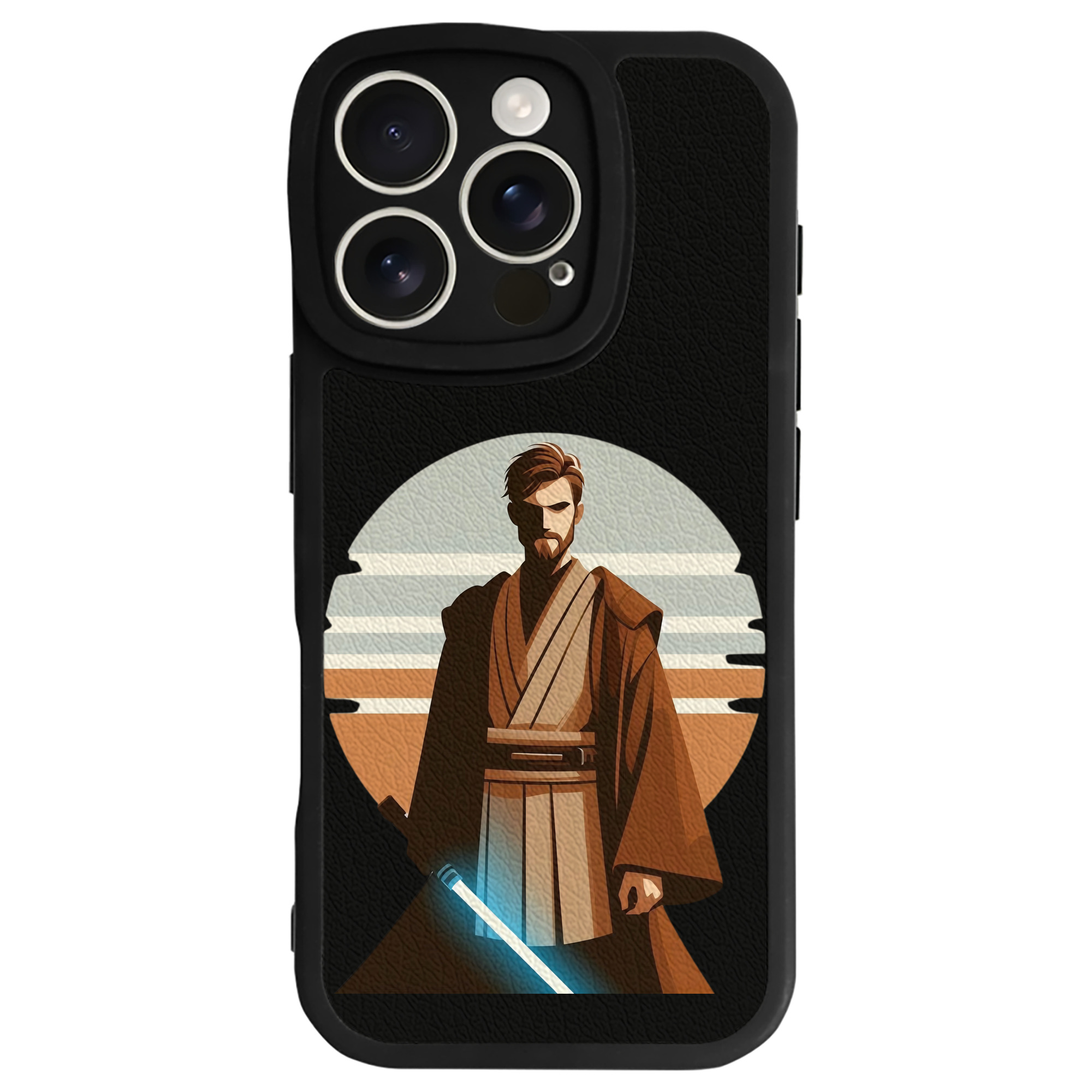 （画像用） スター・ウォーズ Star Wars 【iPhone 16シリーズ対応】シリコンスマホケース（レザー調） 材質：シリコン